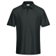 Polo-Shirt Piqué schwarz M