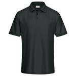 Polo-Shirt Piqué schwarz L