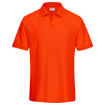 Polo-Shirt Piqué orange 3XL