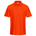 Polo-Shirt Piqué orange 5XL