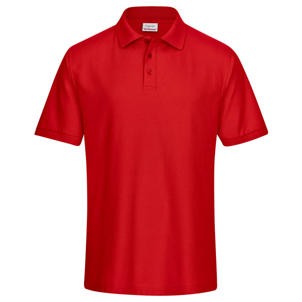 Polo-Shirt Piqué rot 5XL