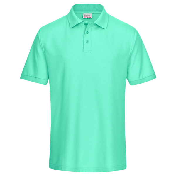 Polo-Shirt Piqué türkis M