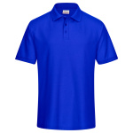 Polo-Shirt Piqué royalblau 2XL