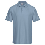 Polo-Shirt Piqué grau 3XL