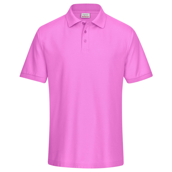 Polo-Shirt Piqué pink L