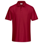 Polo-Shirt Piqué bordeaux 5XL