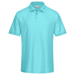 Polo-Shirt Piqué himmelblau 5XL
