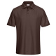 Polo-Shirt Piqué braun M