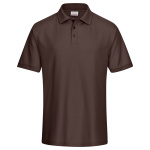 Polo-Shirt Piqué braun XL
