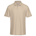 Polo-Shirt Piqué beige 3XL