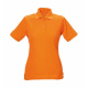 Damen Polo-Shirt Piqué orange 5XL