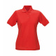 Damen Polo-Shirt Piqué rot M