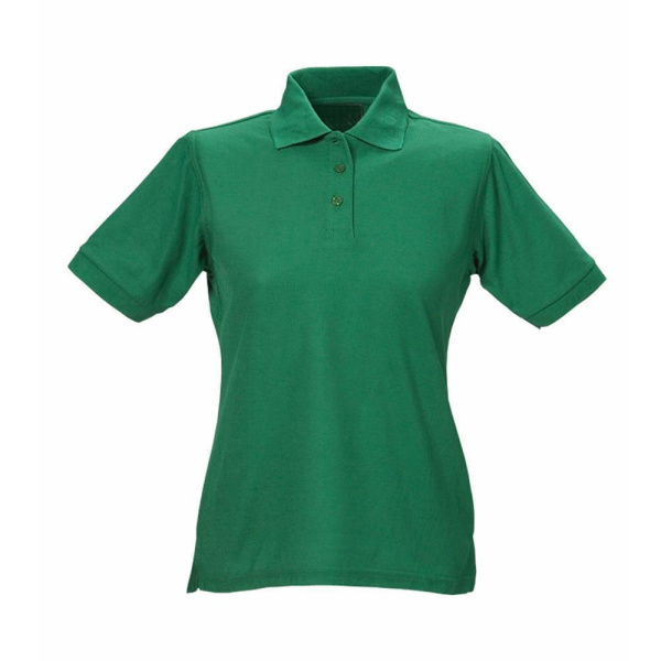 Damen Polo-Shirt Piqué grün XS