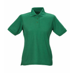 Damen Polo-Shirt Piqué grün 2XL