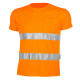 Warnschutz T-Shirt Mit 60 Mm Breitem Reflex