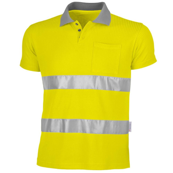 Warnschutz Polo Mit 60 Mm Breitem Reflex