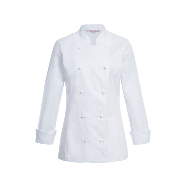 GREIFF Damen-Kochjacke  Modell 5407 weiss Gr. S