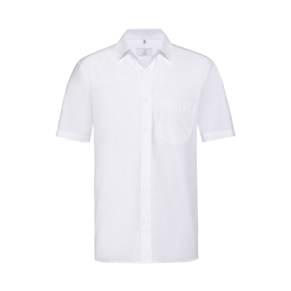 GREIFF Herren-Hemd kurzarm Modell 6601 weiss Gr. 4748