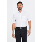 GREIFF Herren-Hemd kurzarm Modell 6601 weiss Gr. 4748