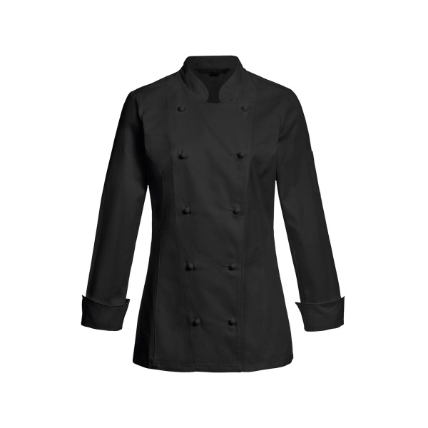 GREIFF Damen-Kochjacke  Modell 5407 schwarz Gr. XXL