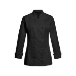 GREIFF Damen-Kochjacke  Modell 5407 schwarz Gr. XXL