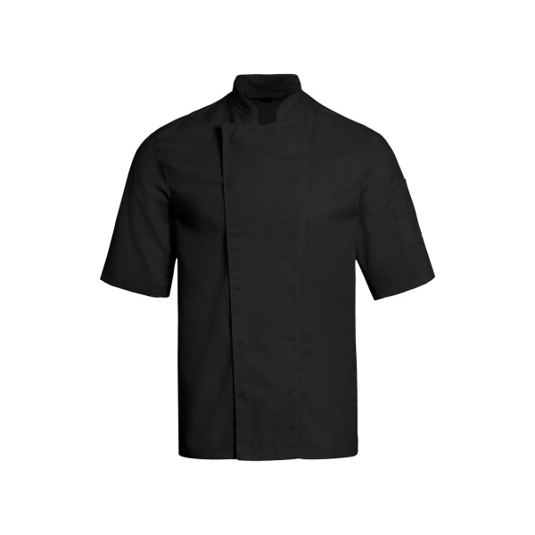 GREIFF Kochjacke Halbarm  Modell 5562 schwarz Gr. XL