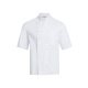 GREIFF Herren-Kochjacke Halbarm Modell 5567 weiss Gr. XL