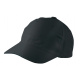 Cap Basecap Kochmütze 65% Polyester, 35% Baumwolle schwarz
