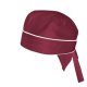 Bandana Modell 109 65% Baumwolle 35% Polyester bordeaux