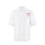 GREIFF Herren-Kochjacke Halbarm Modell 5567 weiss Gr. S...