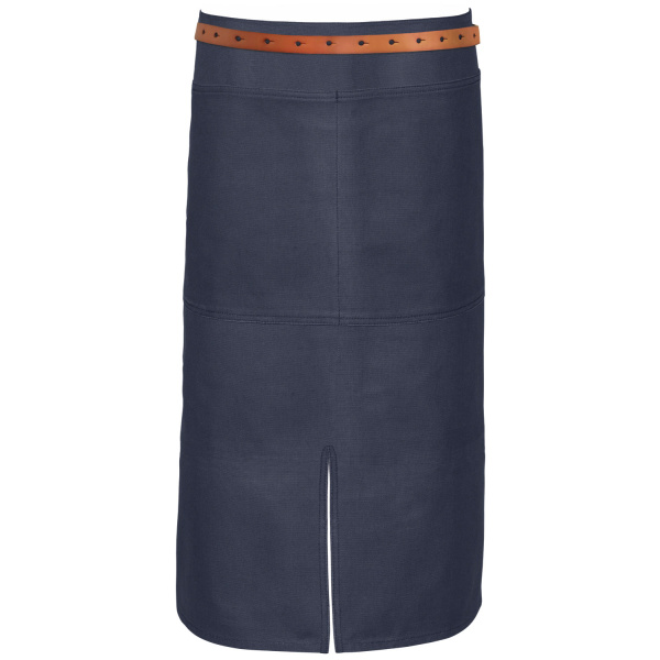 Schürze m. Schlitz Modell 176 68x86cm navy