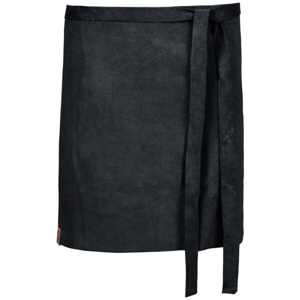Schürze Modell 178 88x45cm aus Rindspaltleder schwarz