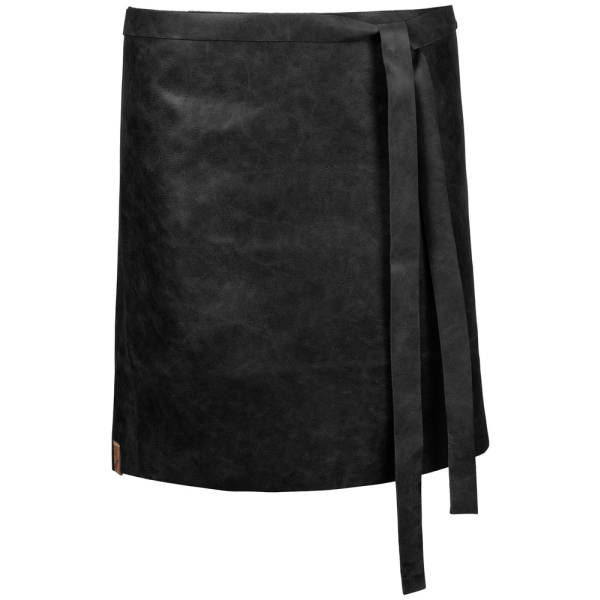 Schürze Modell 178 88x45cm aus Leder schwarz