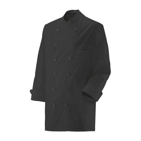 Kochjacke langarm Modell 200 schwarz Gr. 6XL