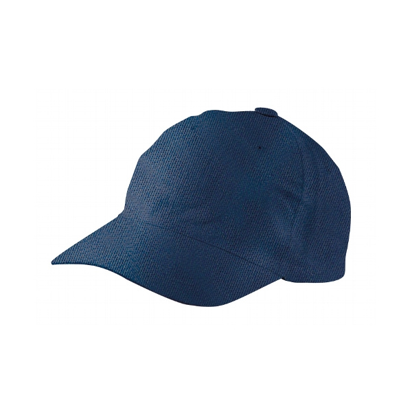 Cap Basecap Kochmütze 65% Polyester, 35% Baumwolle marine blau