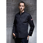 Kochhemd Button-Down ROCK CHEF®-Stage2 schwarz Gr.52