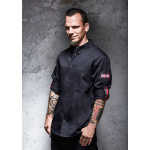 Kochhemd Button-Down ROCK CHEF®-Stage2 schwarz Gr.52