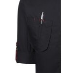 Kochjacke Raw-Draft ROCK CHEF®-Stage2 schwarz Gr.52