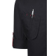 Kochjacke Raw-Draft ROCK CHEF®-Stage2 schwarz Gr.52