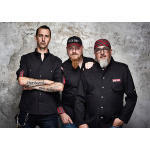 Kochjacke Raw-Draft ROCK CHEF®-Stage2 schwarz Gr.54