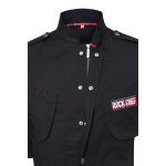 Kochjacke Raw-Draft ROCK CHEF®-Stage2 schwarz Gr.54