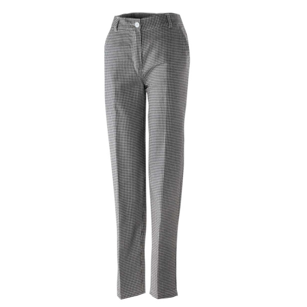 Damen Kochhose Modell 350 100% Baumwolle pepita 36