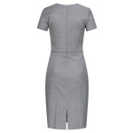 Damen-Etuikleid RF 37.5 Modell 1064 hellgrau Gr.50