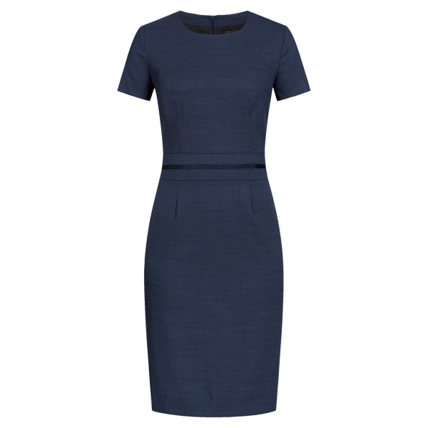 Damen-Etuikleid RF 37.5 Modell 1064 pinpoint marine Gr.52