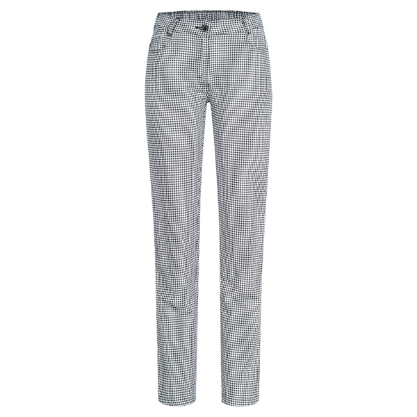 Damen-Hose 5 Pocket RF Modell 5319 s/w pepita Gr.36