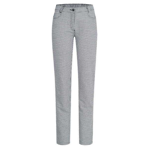 Damen-Hose 5 Pocket RF Modell 5319 s/w pepita Gr.48
