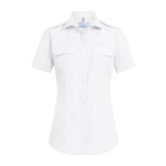 Pilotbluse 1/2 RF Basic Modell 6571 weiss Gr.44