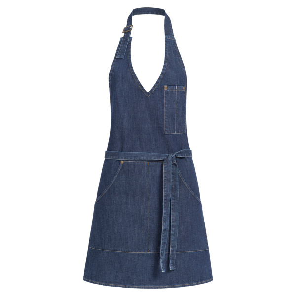 Damen-Latzschürze 70x65 Modell 44117 blue denim