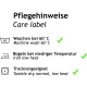 Kurzer Vorbinder für mehr Bewegungsfreiheit 50 x 80 cm einzeln weiß
