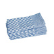 Touchon50x100 bl./wß Modell 02/36 blau/weiss 10er-Pack